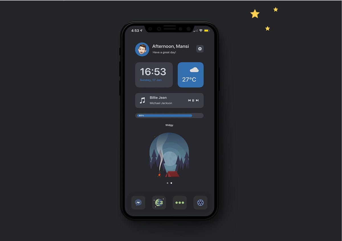 5 Must have iOS14 Homescreen Widgets (Mid-January 2021) | by Umar Usman |  Mac O'Clock | Medium