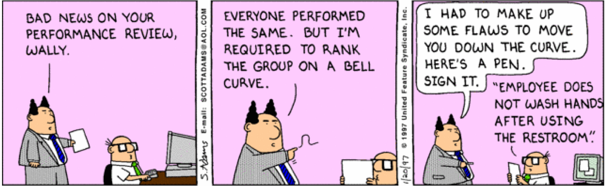 Performance of Performance Reviews | by Steven Sinofsky | Learning By