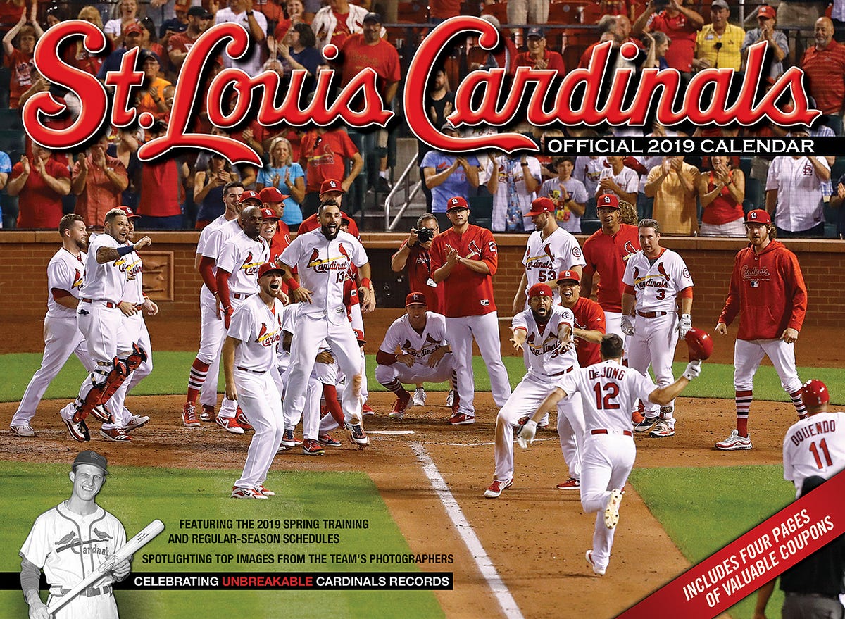 2025 St Louis Cardinals Calendar