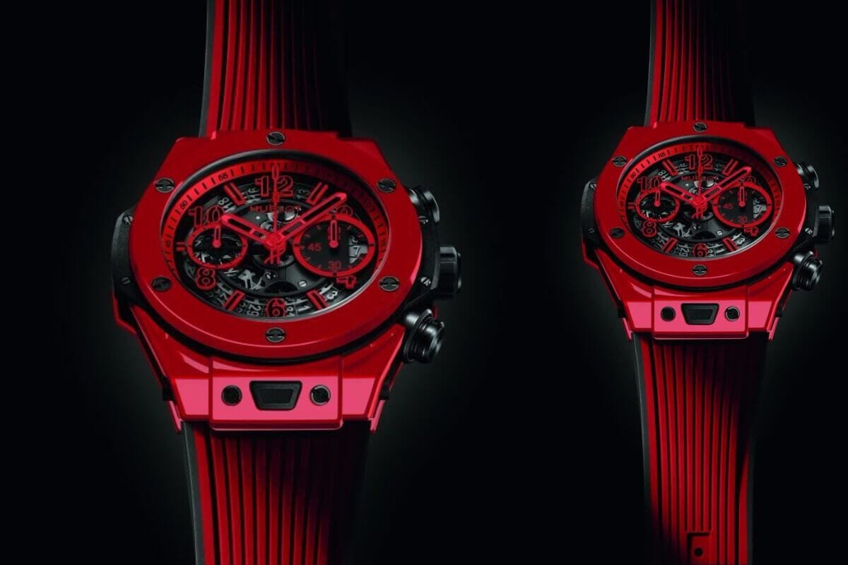 Watch Out Hublot Presents The First Red Ceramic Case Watch By Fashgroupe Medium