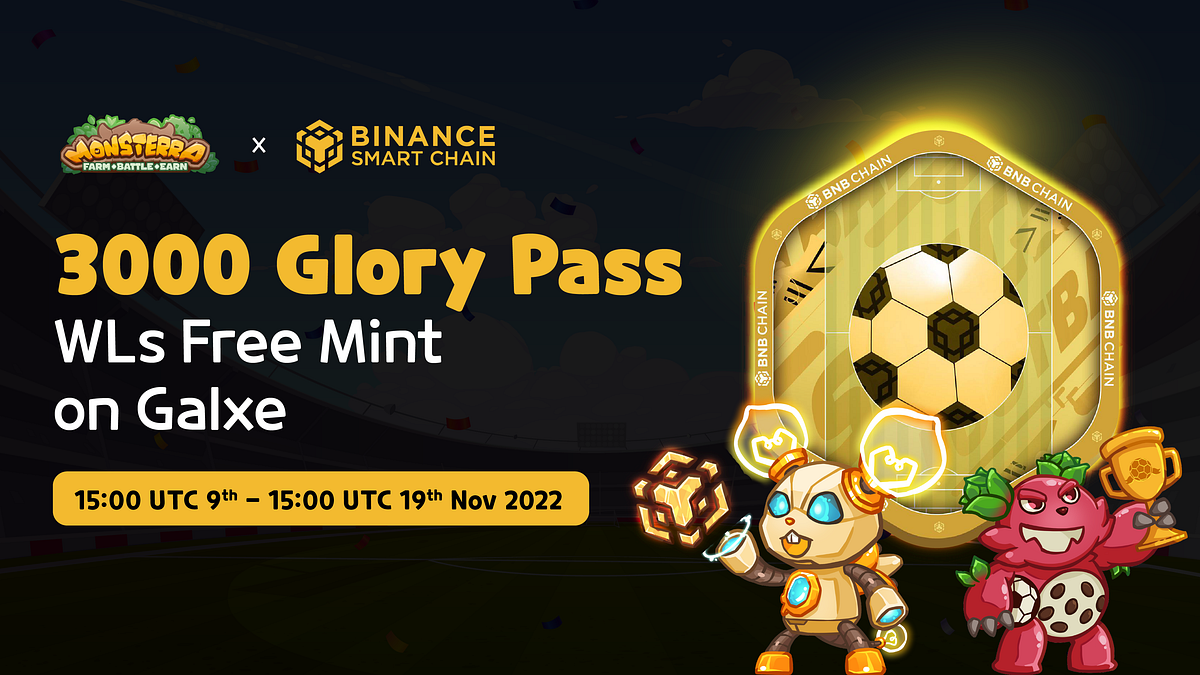 Monsterra BNB Chain Set To KickOff World Cup 2022 Campaign. Join Us This Exciting Football