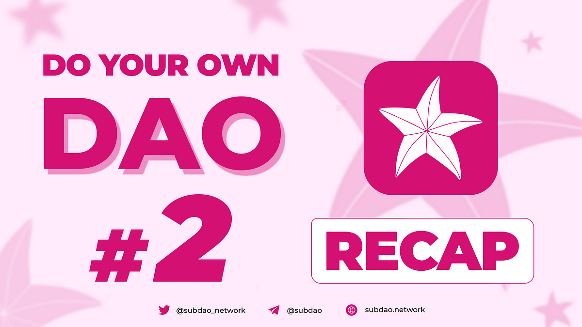 Correct Answer on SubDAO Do Your Own DAO Event #2