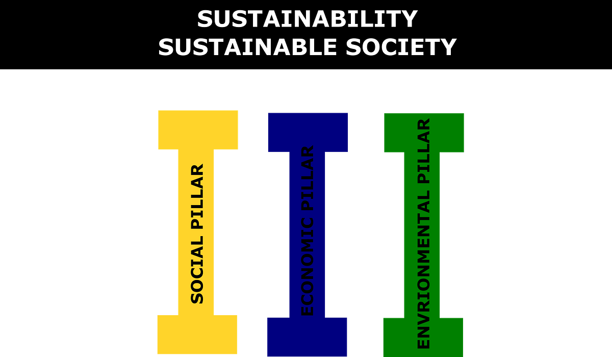 The Three Key Pillars To A Sustainable Society And Government By J L C Medium