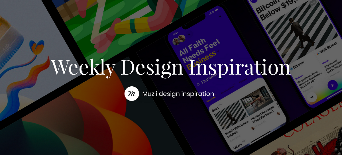 Weekly Design Inspiration #371 - Muzli - Design Inspiration