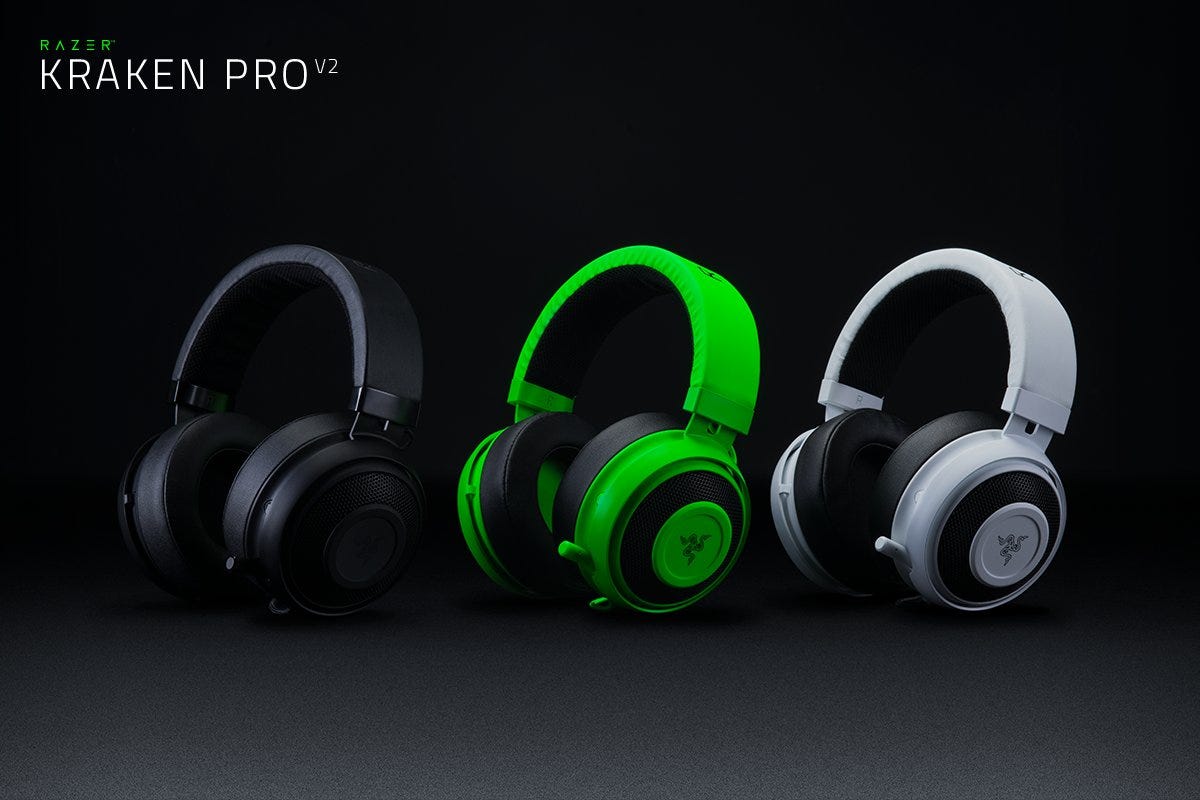 Razer launched two new Kraken Pro V2 colors, and they look great | by Alex  Rowe | Medium