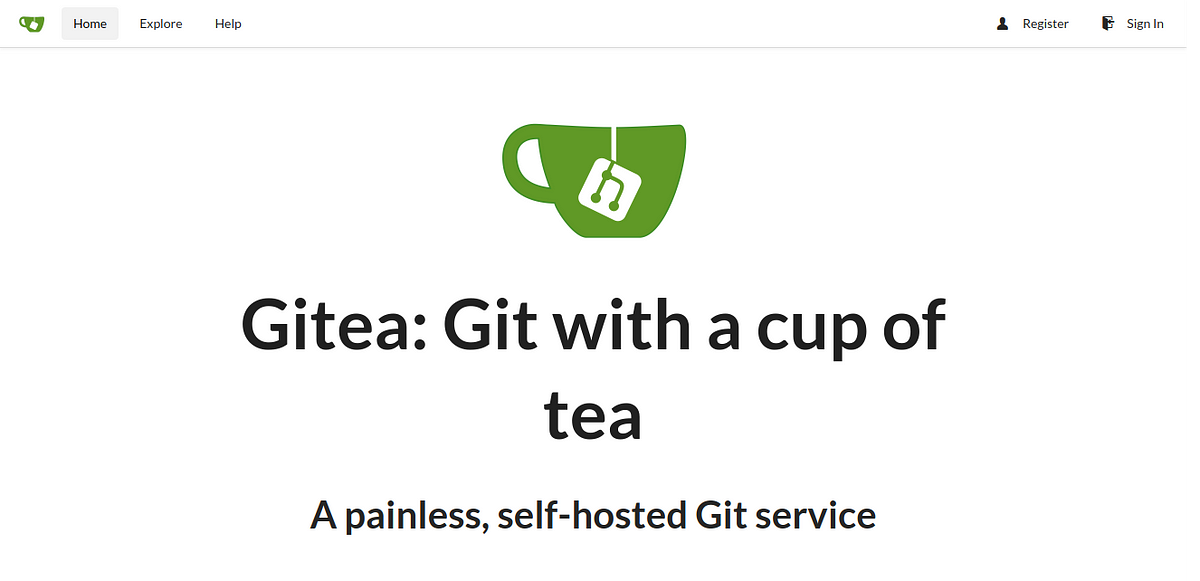 GitHub Alternative with Self Hosted Painless Git-Service