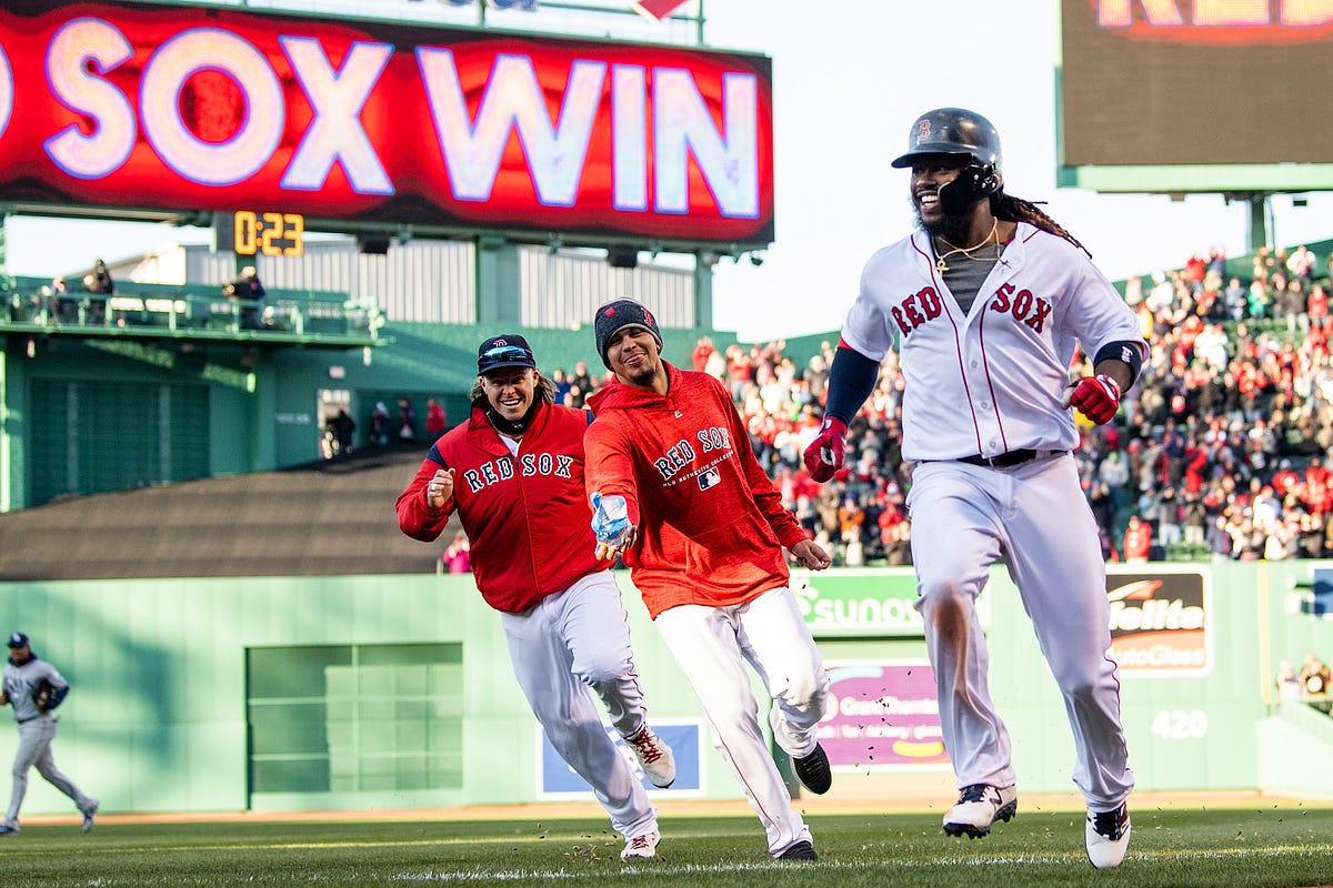 Red Sox walkoff on Opening Day. The Boston Red Sox won their 2018