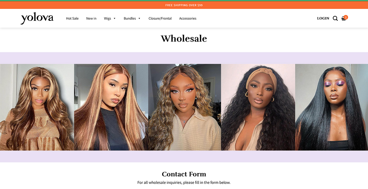 More than Five sets in a variety of ways about why Yolova wigs are one of the best hair products