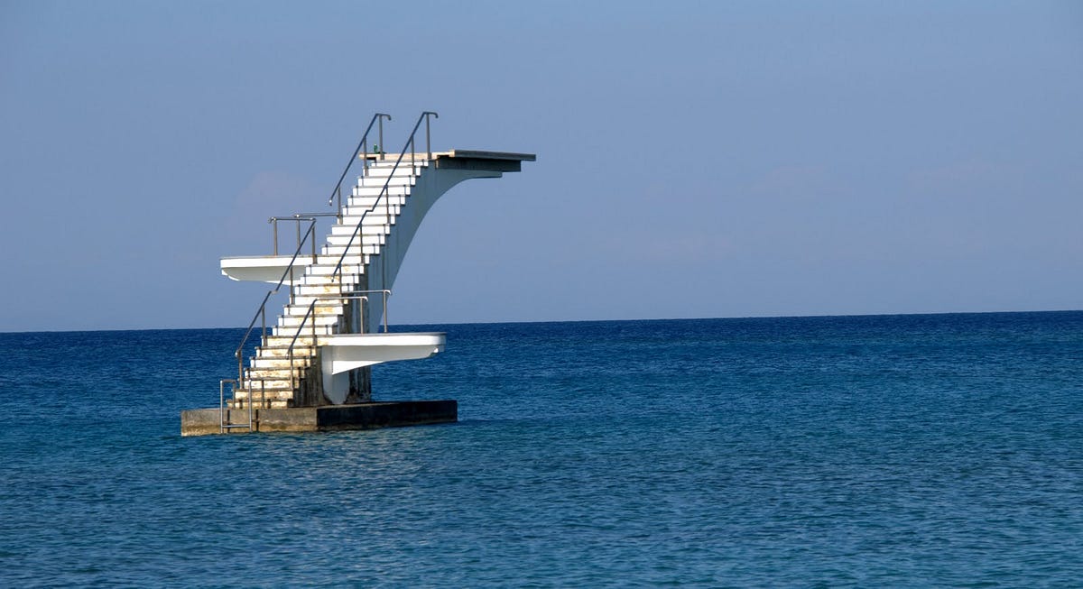 The Diving Board and the Water. You are looking at time wrong by