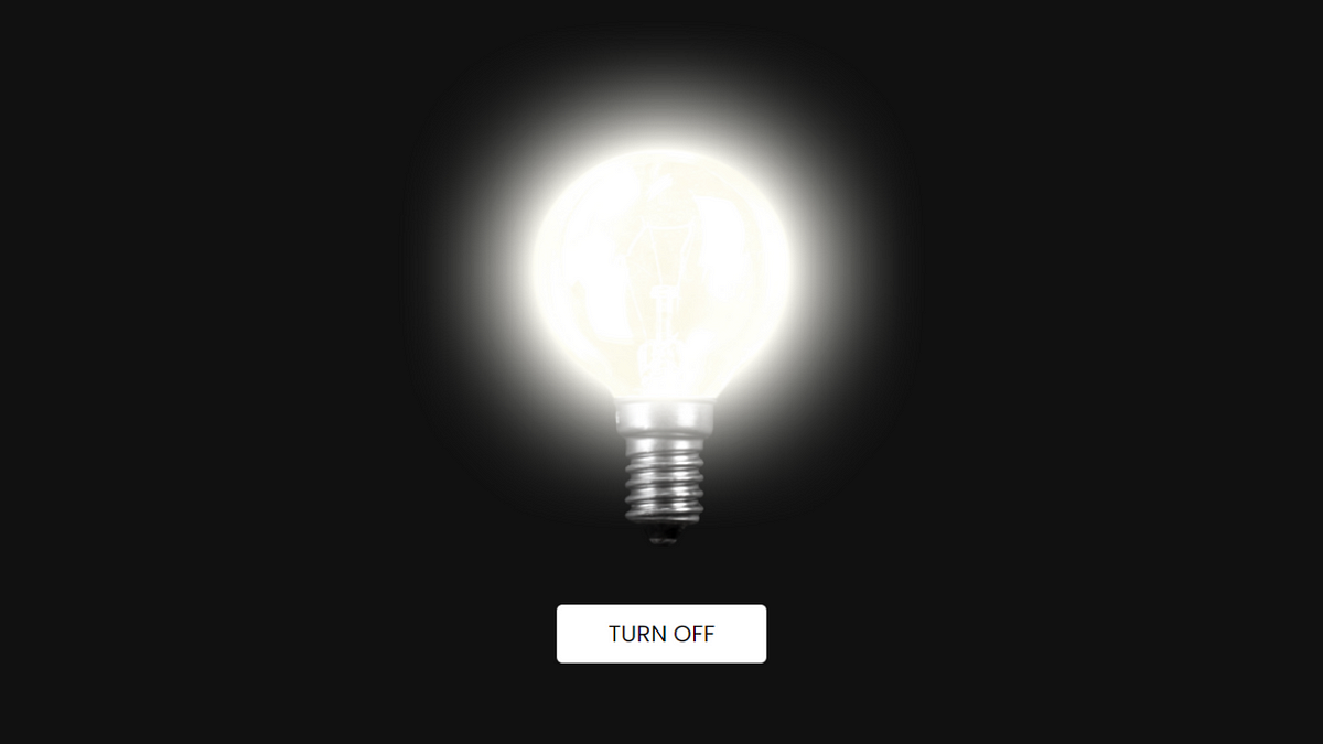 Glowing Bulb Effect using only HTML & CSS | by CodingNepal | Medium