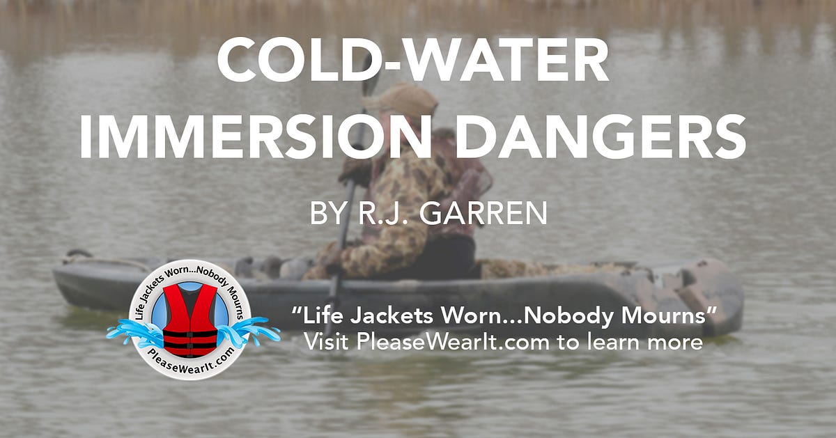ColdWater Immersion Dangers. by R.J. Garren by Please Wear It! Medium