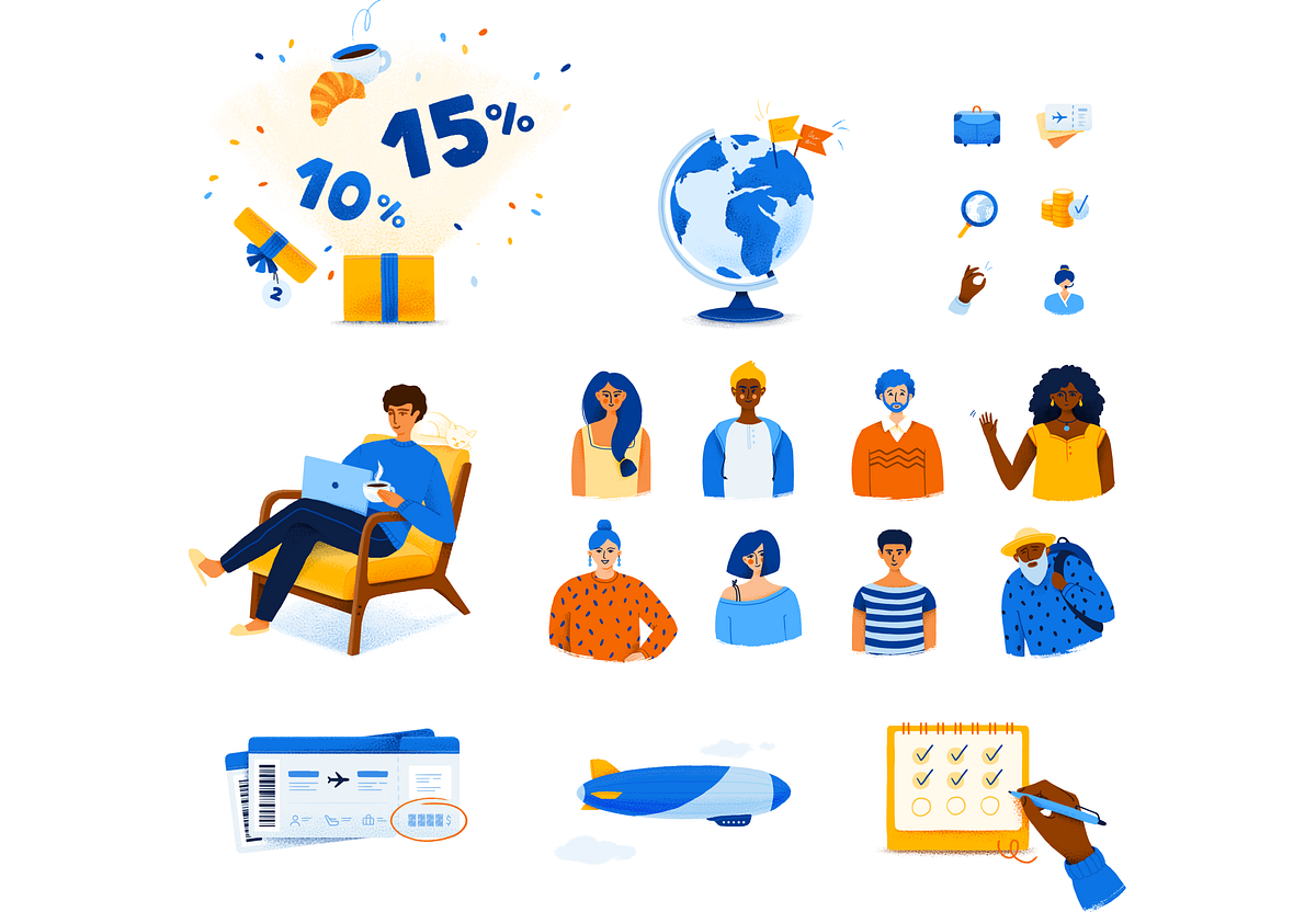 How We Create The Illustration Style for Our Traveler Products