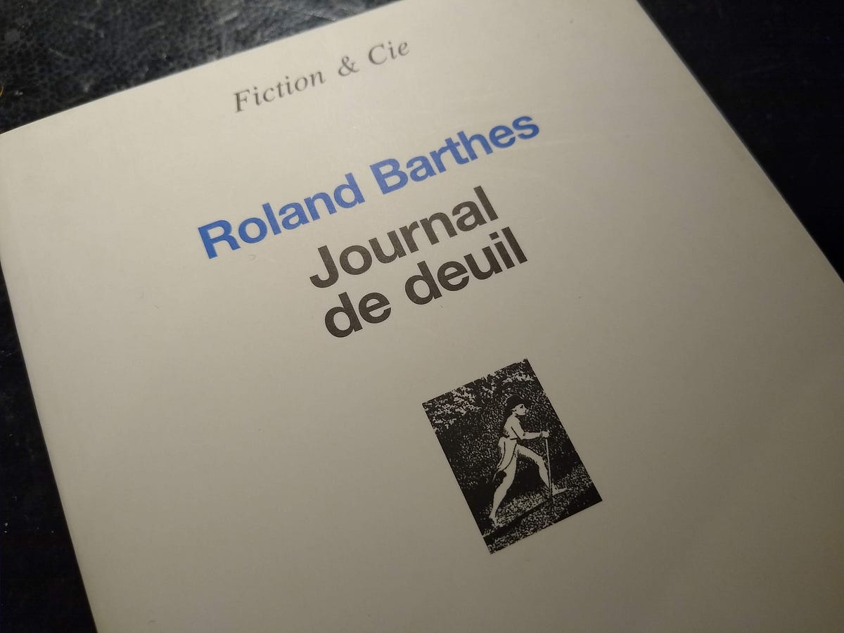 Roland Barthes Autofictionneur Contemporain Ou Barthes Qui Perd L Habitude By Sam Ferguson Medium