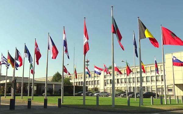 The flags of NATO. Credit: DVIDS.