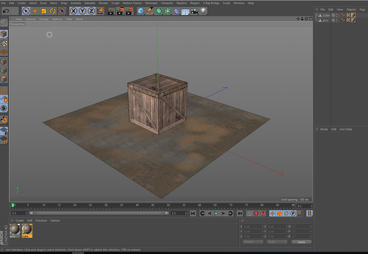 Uso de la etiqueta “Bake Texture” en C4D by Alí Terado Medium
