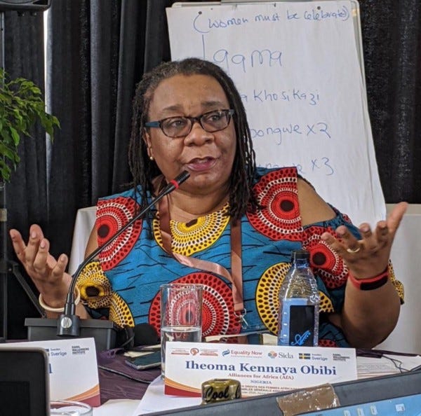 Iheoma Obibi, Executive Director of Alliances for Africa