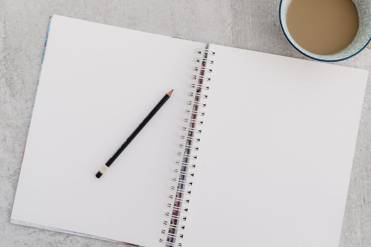 Conquering Blank Page Anxiety. Face the blank page and start writing | by  Leanne Johnson | The Startup | Medium