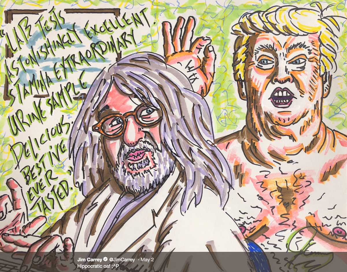 50 Jim Carrey Political Paintings | by Extra Newsfeed | Extra Newsfeed
