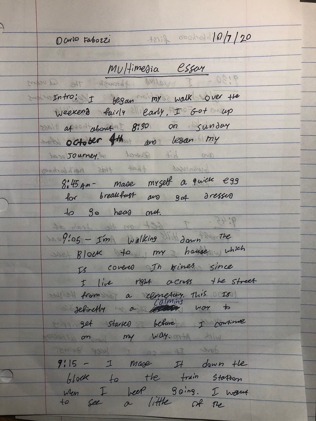 Thus Concludes The Requirement For The Multimedia Essay By Dario Fabozzi Walking Chicago Beyond Medium Thus Concludes The Requirement For The Multimedia Essay By Dario Fabozzi Walking Chicago Beyond Medium