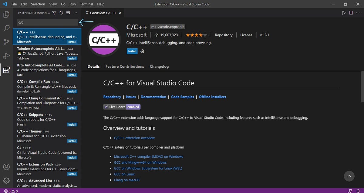 Configure Visual Studio Code For C C By Paul Sabu Medium