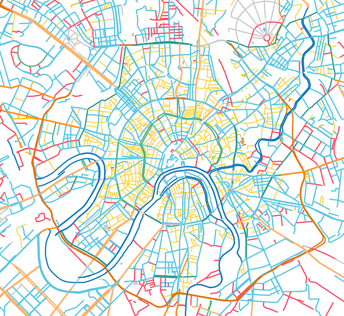 Creating a map of street designations with GeoPandas and Matplotlib