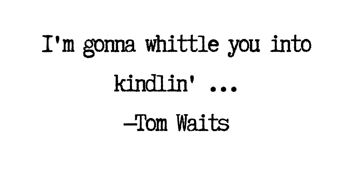 30 Favorite Tom Waits Songs. I fell for a Facebook post, got… | by Preacher  Boy | Medium