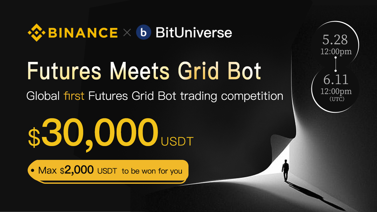 Binance × BitUniverse First Global Futures Grid Trading Contest-30,000 USDT  To Be Won! | by Mario liu | Medium