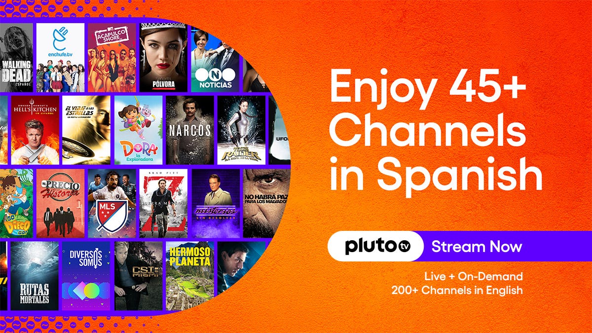 Introducing Pluto TV en español. Enjoy over 45 channels of Spanish… | by  Leia Soler-Boone | Amazon Fire TV