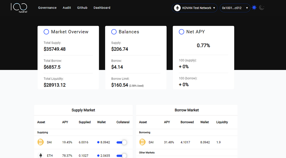 Announcing the Hundred Finance Launch