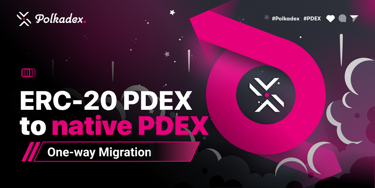 PDEX Token Journey: From ERC-20 to Substrate