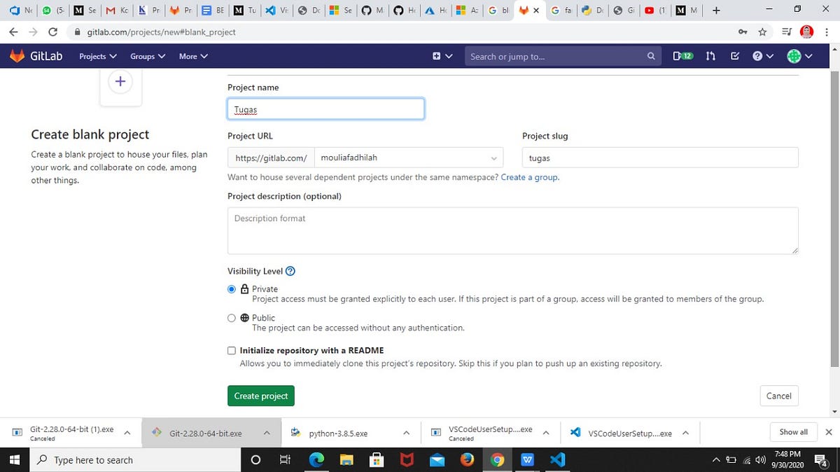 Tutorial CI GitLab menggunakan Python | by Mouliafadhilah | Medium