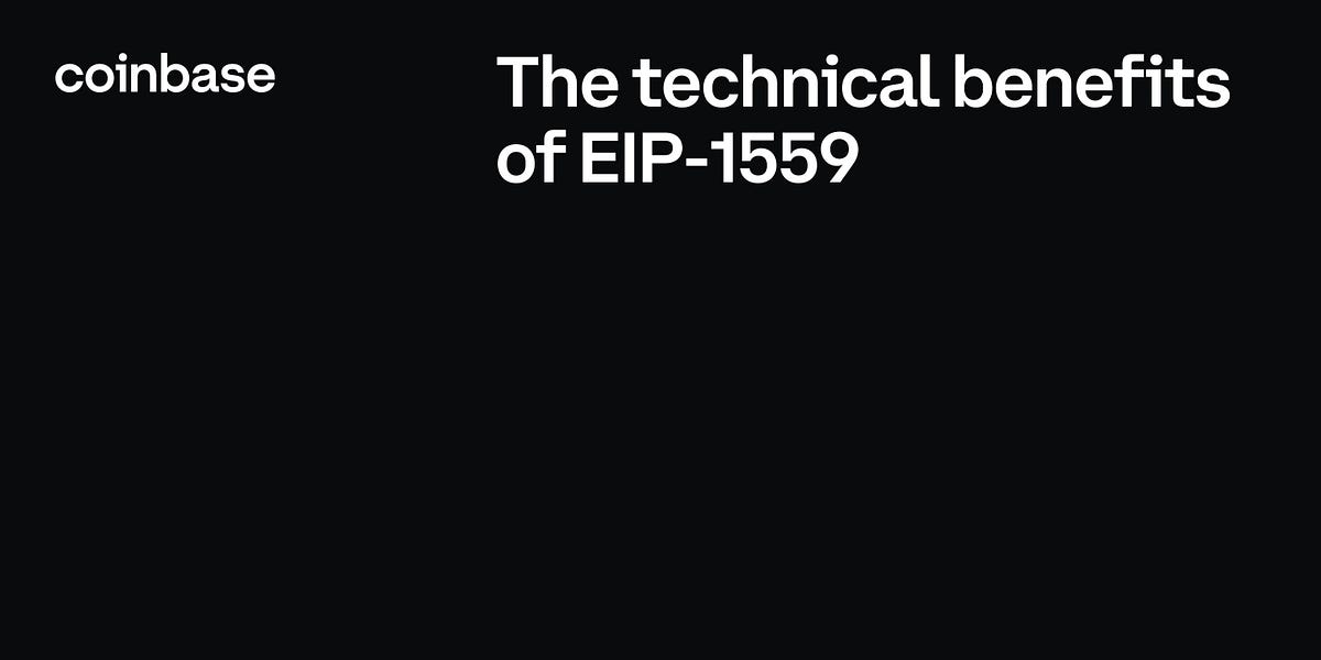 Os benefícios técnicos do EIP-1559