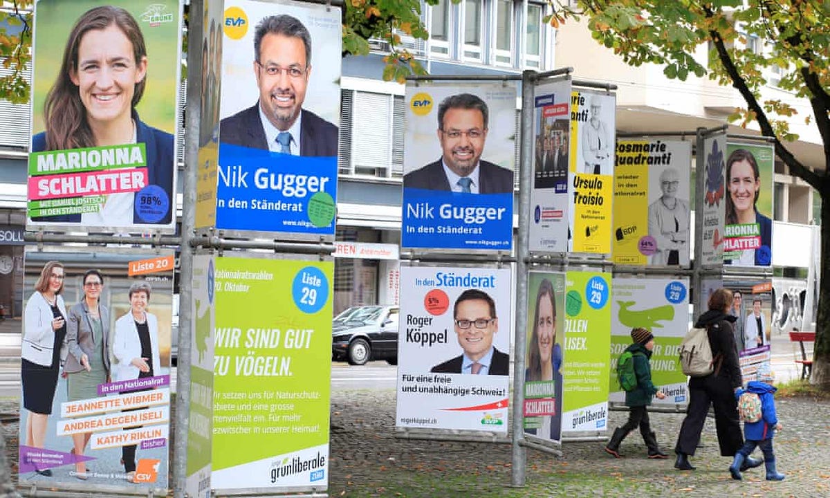 Your Swiss Election GoTo Guide. A breakdown of tomorrow’s federal