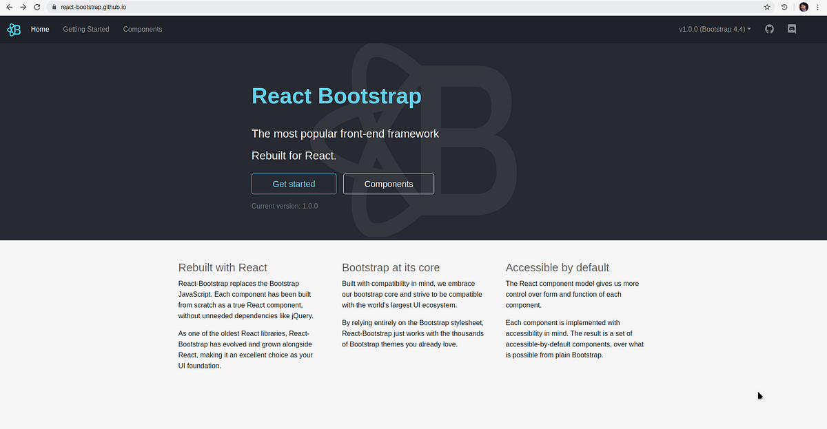 Getting Started With React Bootstrap(Bootstrap For React) | by Iqbal ...