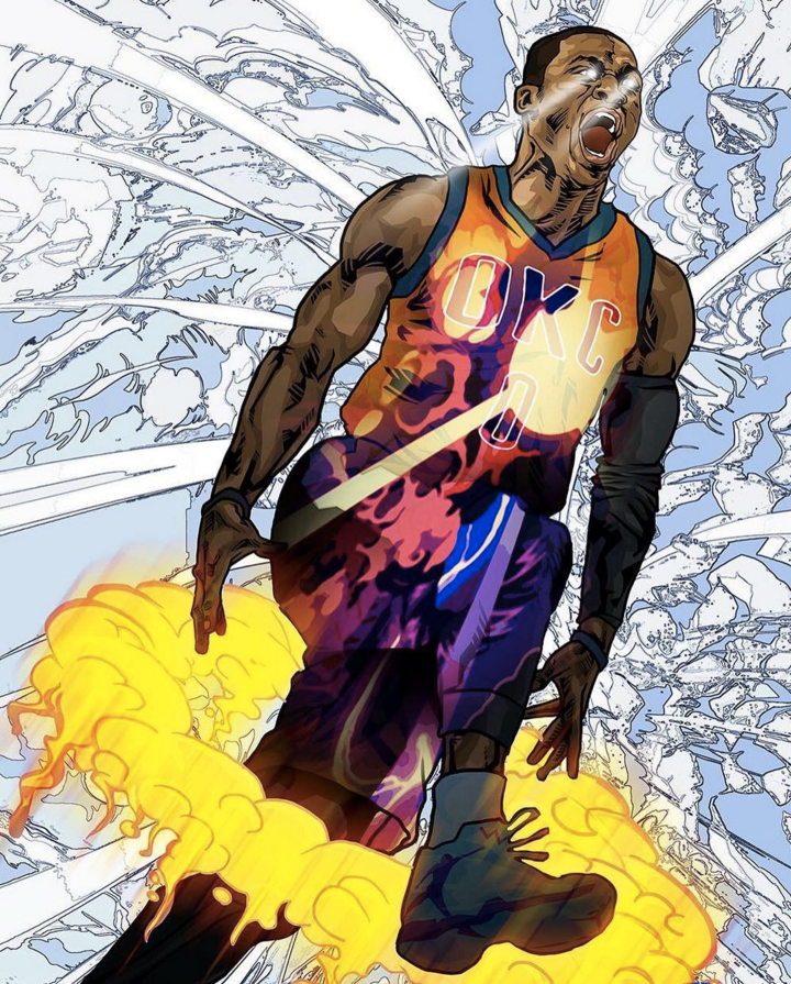 False Russell Westbrook Is Not Human By Rob Polenska Robakaron Medium