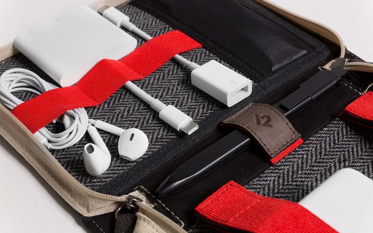 Best travel organizers to keep your cables in place by Gadget Flow