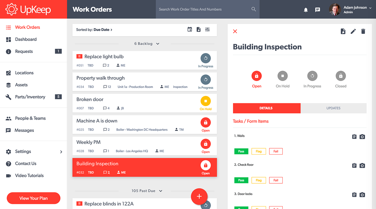 UpKeep Maintenance Management Software Startup Completely Redesigns Web ...
