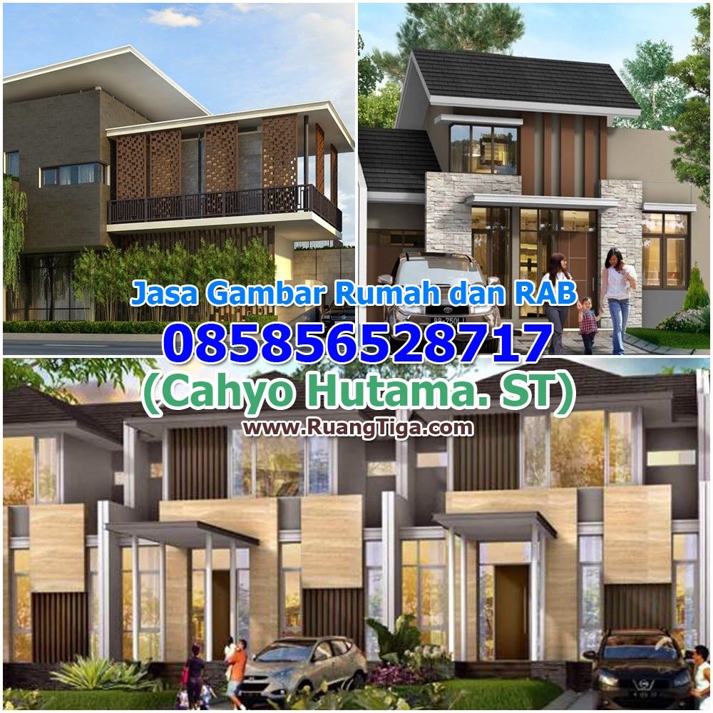 085856528717 Jasa Desain Rumah Gorontalo Jasa Desain Eksterior