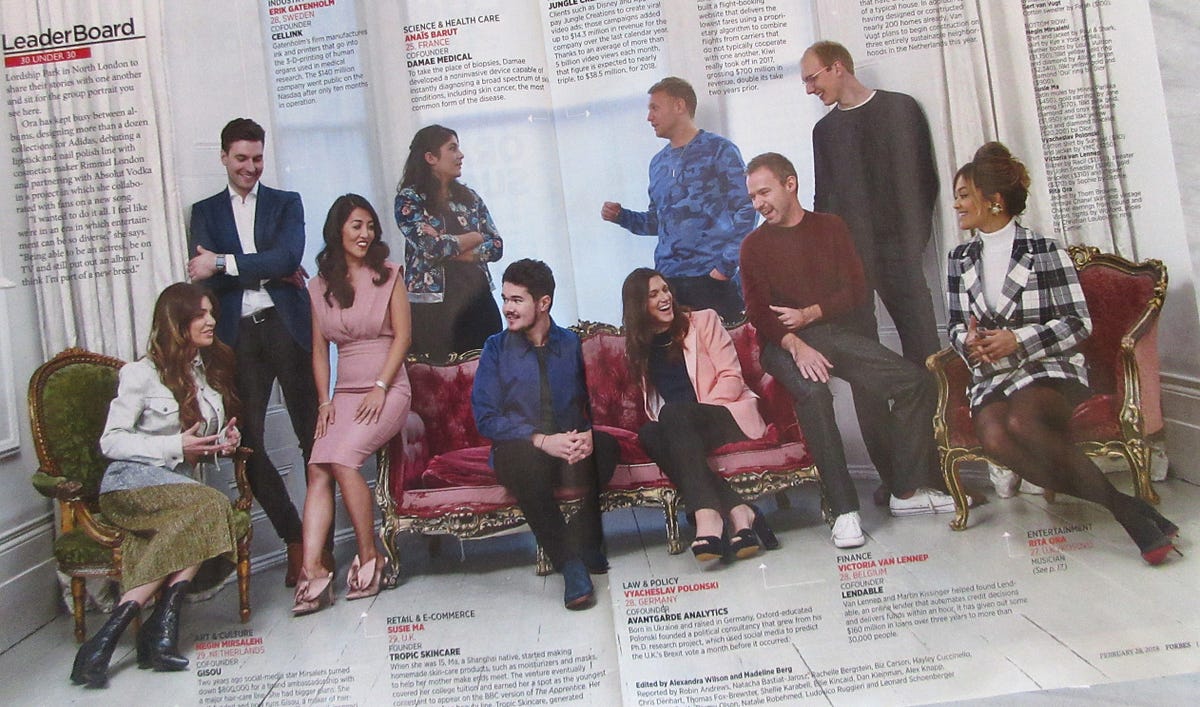 Forbes 30 Under 30 Europe Highlights By Slava Polonski Phd Medium