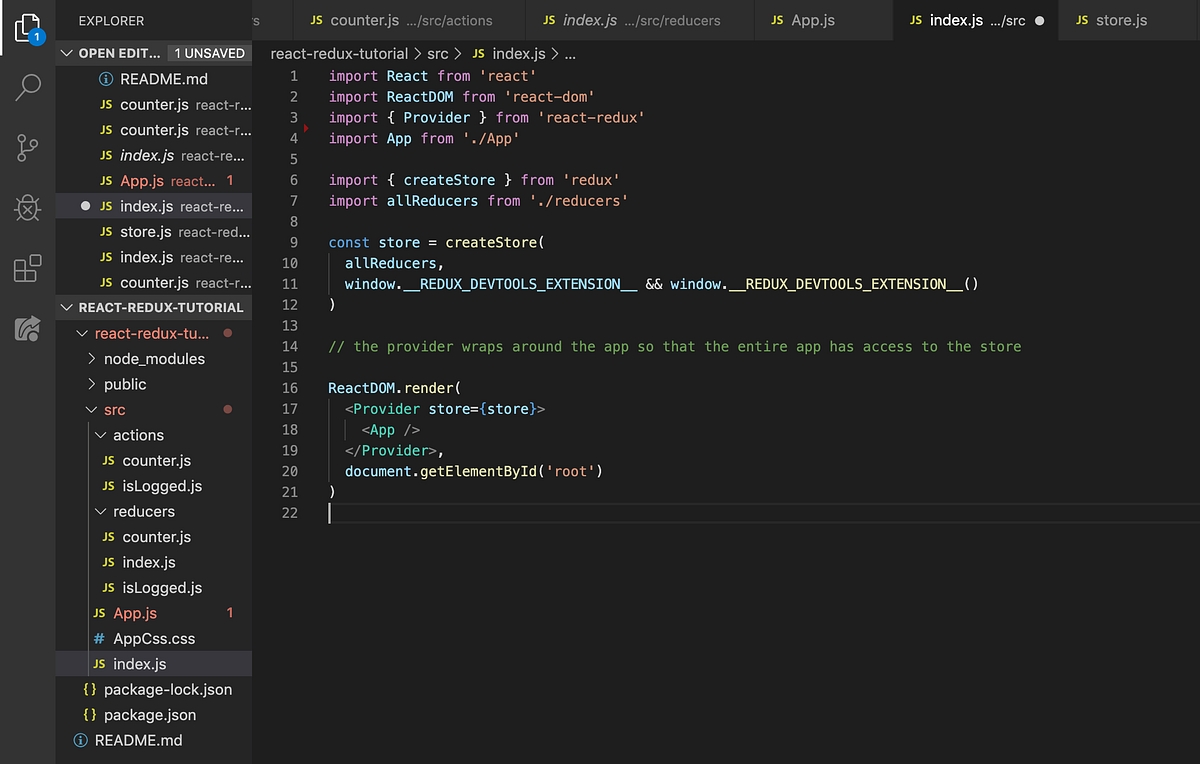 React Redux- What, How, and Why. Redux is a state management tool used ...