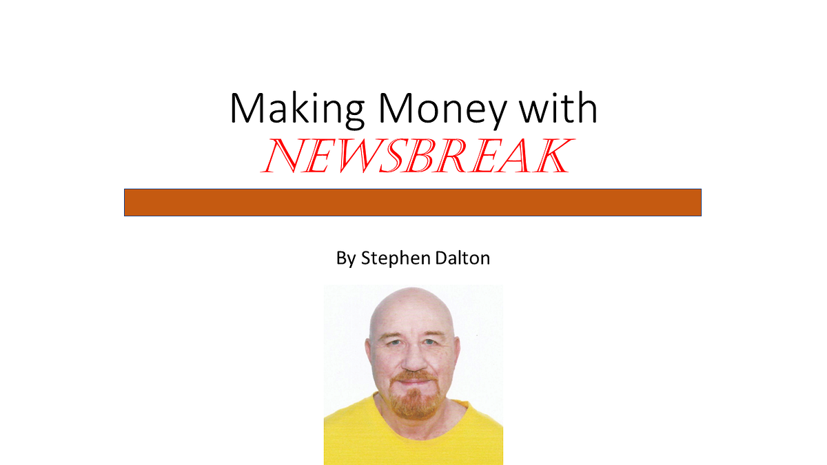 Are You Using NewsBreak as Another Source? by Stephen Dalton