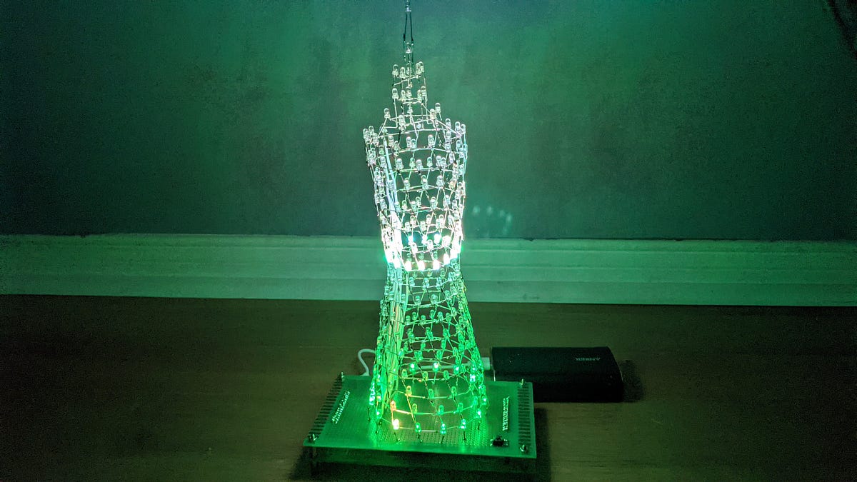 DIY LED Canton Tower. A couple of months ago I accidentally… | by Charlee  Li | Nerd For Tech | Medium