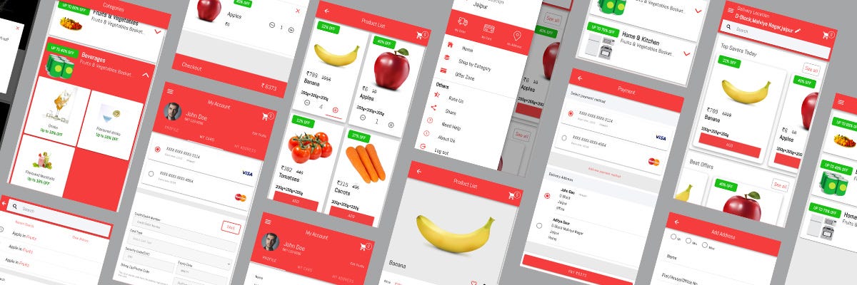 Create your own Grocery Shopping App in Ionic 4 | by Sanchit Gupta | Enappd  | Medium