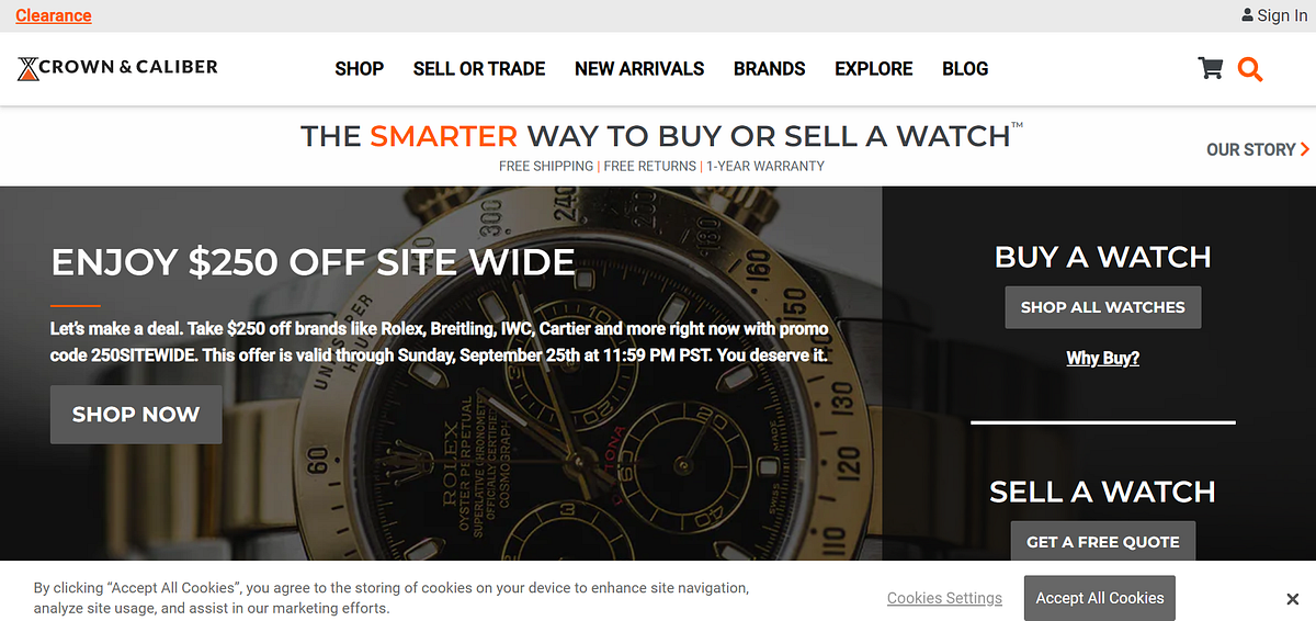 How to scrape data from Crown & Caliber using python | by Alisha ...