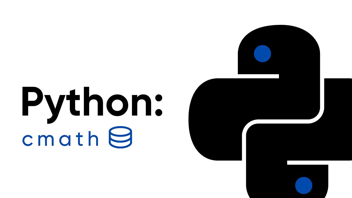 Python-ի “cmath” մոդուլը։. Ծրագրավորման լեզուներ | by Arpine Keyan ...