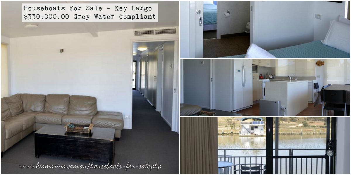 Houseboats for Sale — Key Largo 330,000.00 Grey Water Compliant by KIA Marina Houseboats Medium