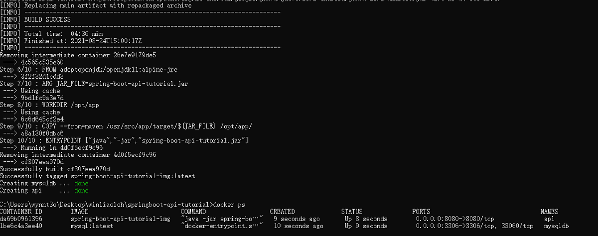 docker spring boot maven