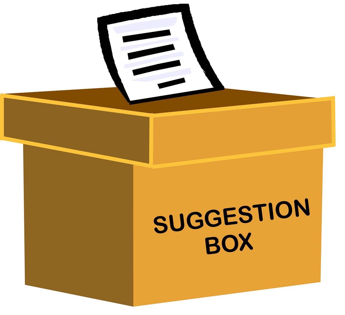 Suggestion Box Submission Guidelines By Sarene B Arias Suggestion 