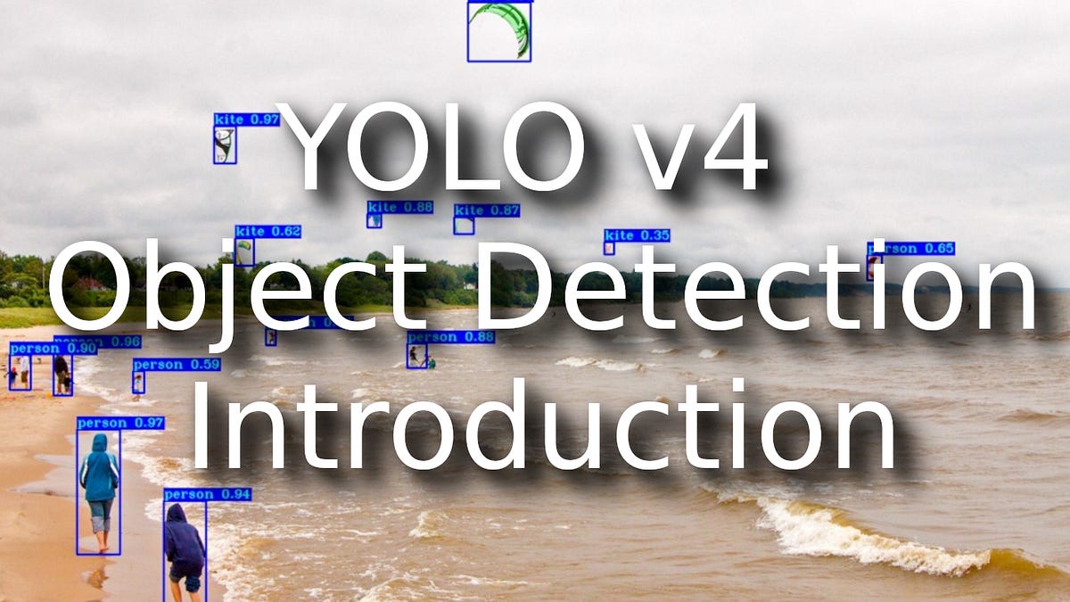 Introduction to YOLOv4 object detection
