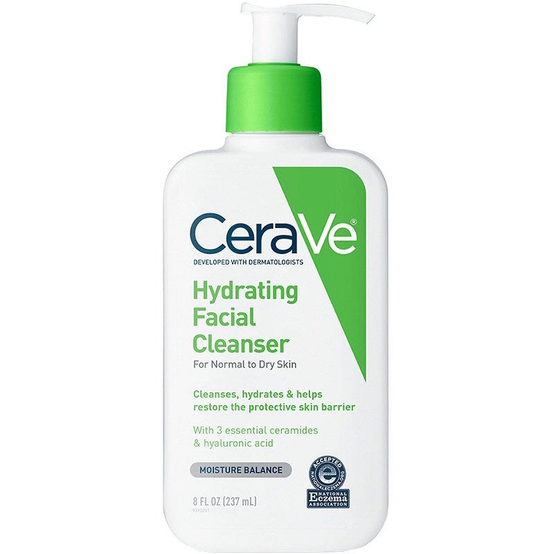 CeraVe Hydrating Facial Cleanser | pH cân bằng